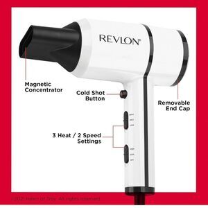 Revlon White and Black Hair Dryer